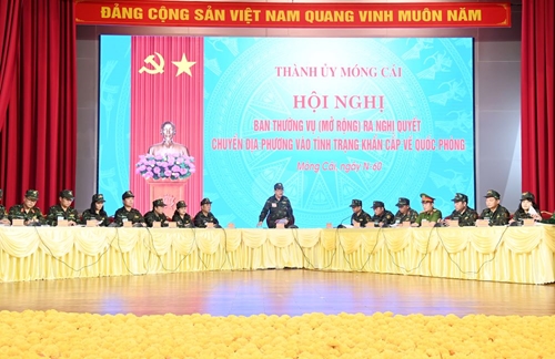 Quảng Ninh: Thành phố Móng Cái khai mạc diễn tập khu vực phòng thủ năm 2023 